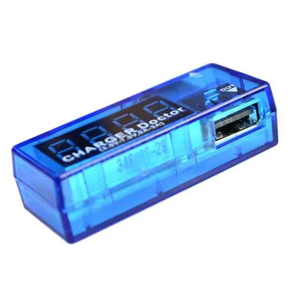 Digital USB Voltage and Current Tester Meter - Image 2