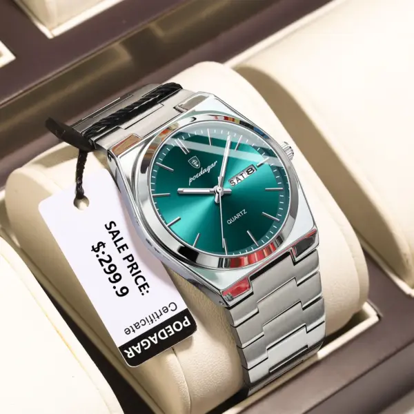Luxury Quartz Men's Sports Watch Waterproof - Image 15