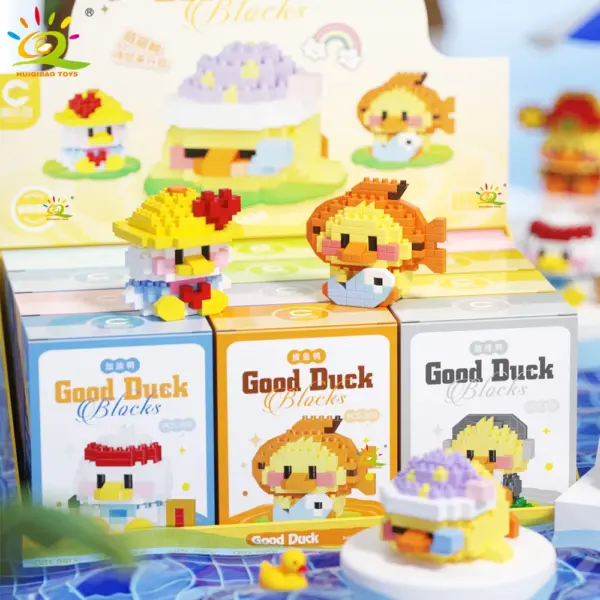 Cute Duck Micro Building Block Set - Image 3