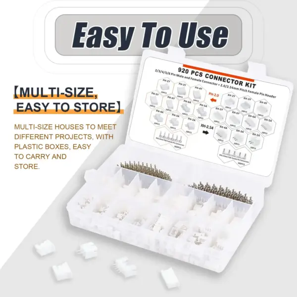 Micro Connector Crimping Tool Kit 920PCS Terminals - Image 6