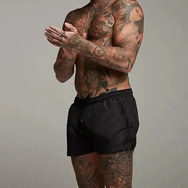 Men's Quick Dry Athletic Gym Shorts with Pockets - Image 5