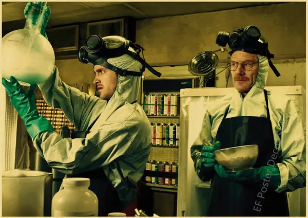 Breaking Bad Retro Canvas Wall Art Poster - Image 8