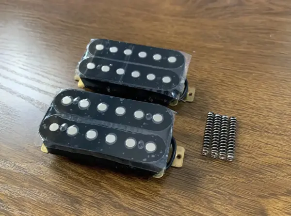 Black Humbucker Pickup Set for Electric Guitar