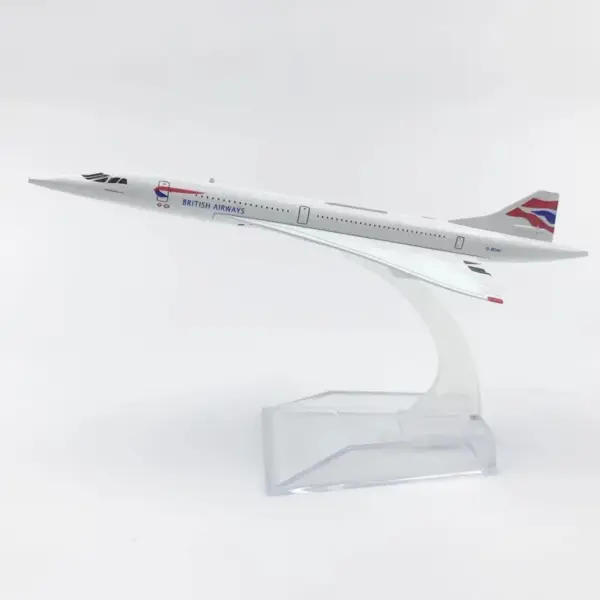 1:400 Scale Concorde Plane Model Collectible - Image 7