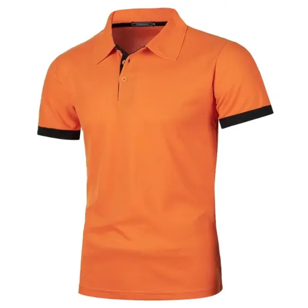 Mens Lightweight Short Sleeve Polo Shirt - Image 12