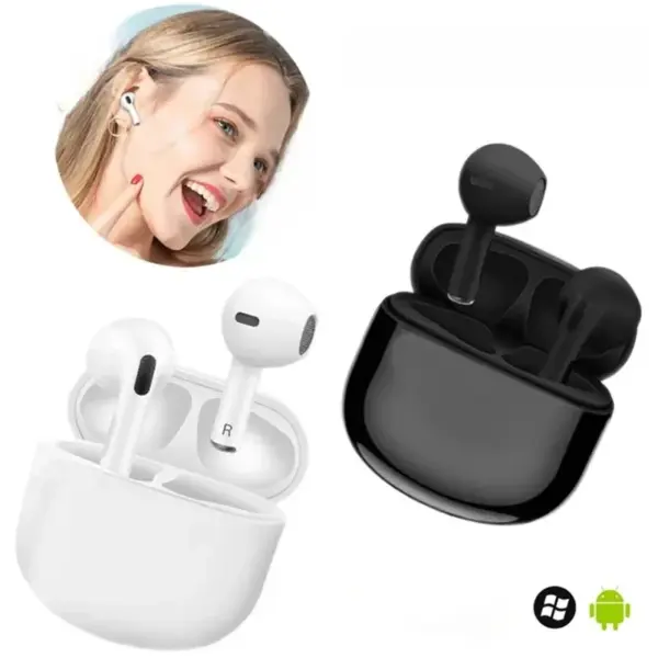 TWS Pro4 Bluetooth Earphones for iPhone Android - Image 2