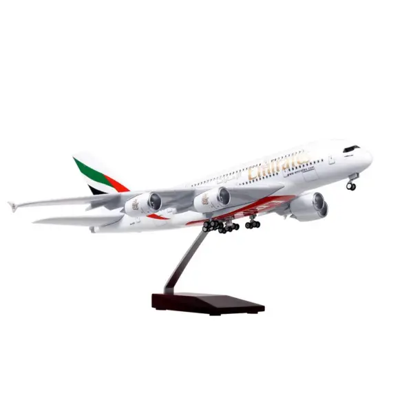 Diecast A380/B777 Emirates Airways Model Plane - Image 2