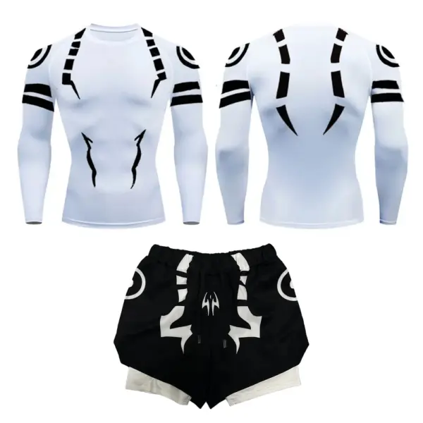 Jujutsu Kaisen Men's Compression Workout Set - Image 10