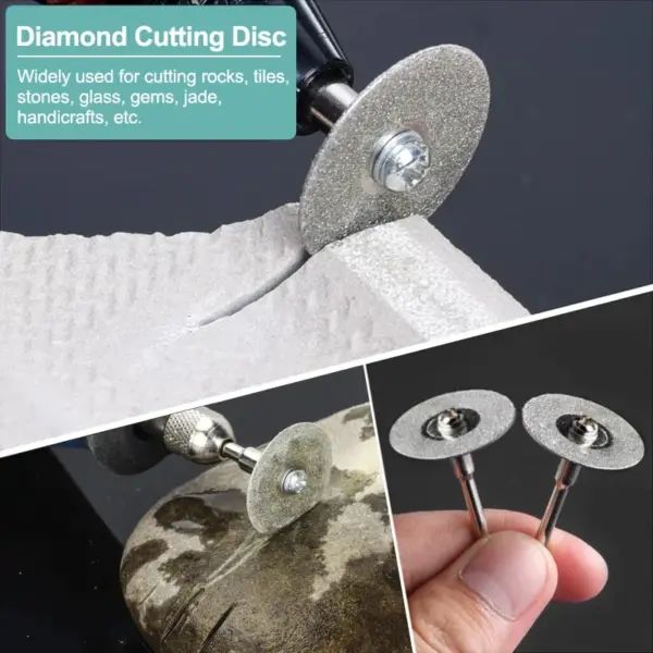 10pcs Diamond Mini Saw Blades for Dremel - Image 3