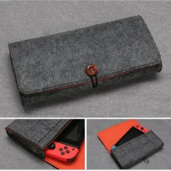 Dark Grey Storage Bag for Nintendo Switch - Image 5