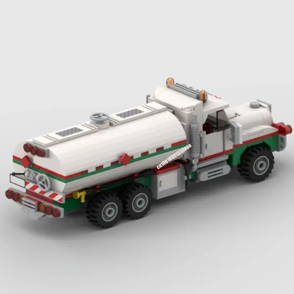 361PCS DIY Octan Fuel Truck Building Set - Image 5