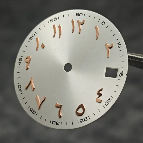 28.5mm Arabic Watch Dial for NH35/NH36 - Image 12