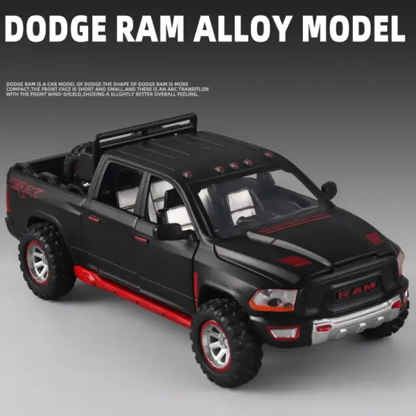 1:32 Dodge RAM Alloy Model with Sound & Lights - Image 4