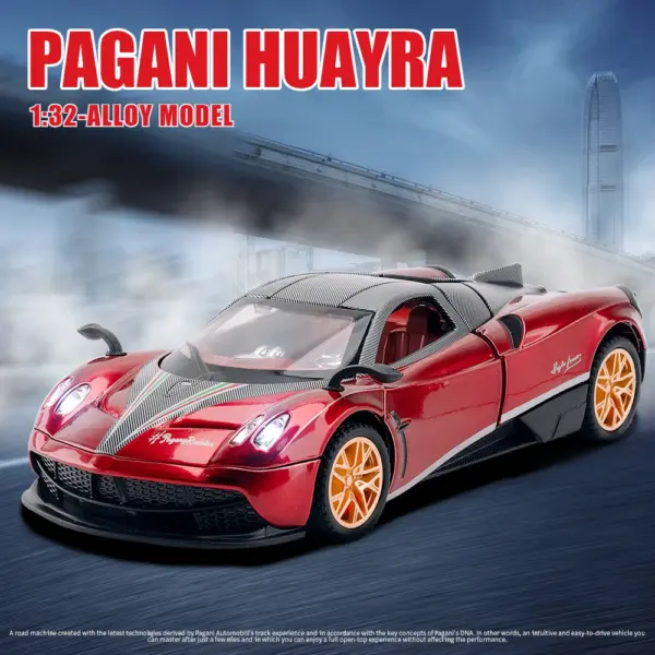 1:32 Pagani Huayra BC Diecast Car Model