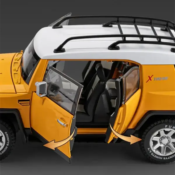 1:24 Toyota FJ Cruiser Diecast Model Car - Image 6