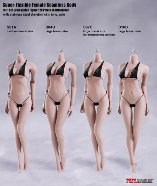 TBLeague 1/6 Female Super-Flexible Doll Body - Image 4