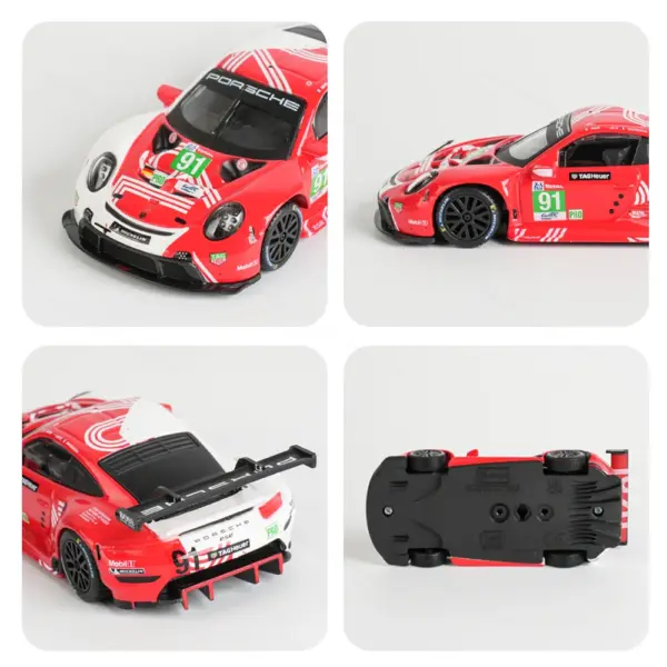 Bburago 1:43 Porsche 911 RSR LM Model Car - Image 6