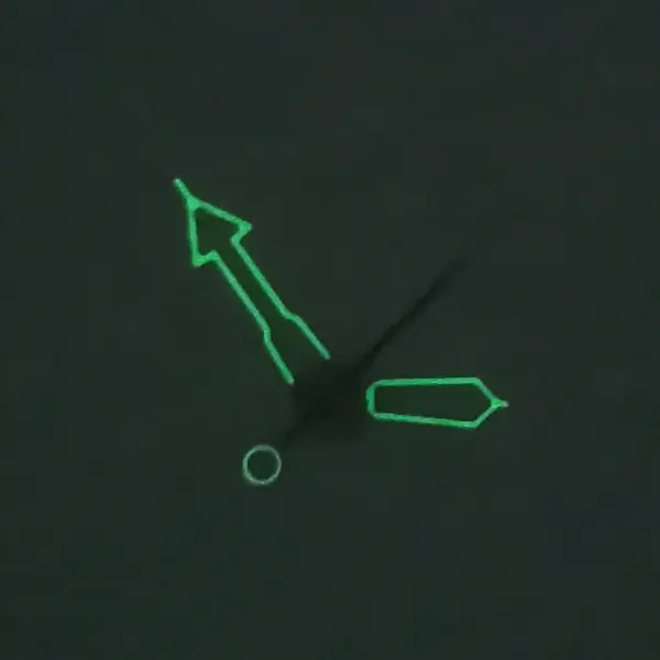 Green Luminous Skeleton Watch Hands for NH35/NH36 - Image 2