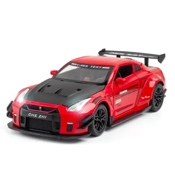 1:24 Nissan GTR R35 Diecast Model Car - Image 9