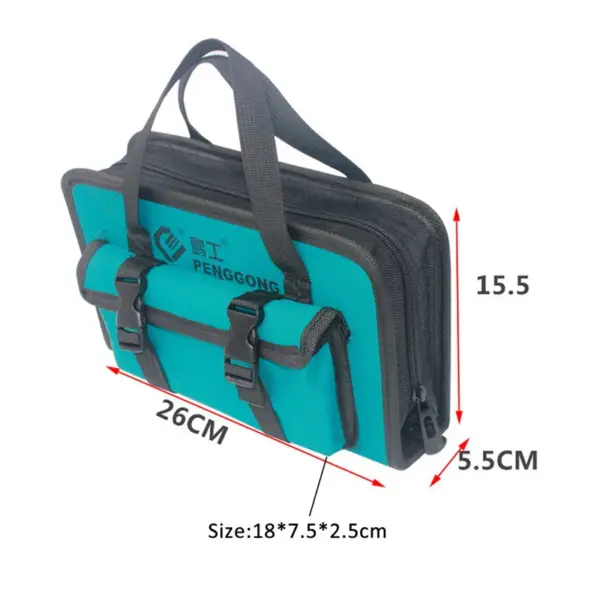 Large Capacity 600D Oxford Cloth Tool Bag - Image 7