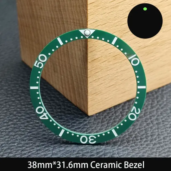 Luminous Ceramic Bezel Insert 38mm Watch Part - Image 21