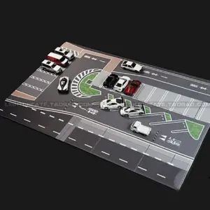 1:64 Scale Road Scene Mat for Diecast Cars 18 S2bd3306995ad42c9910a9537d237e9f5k