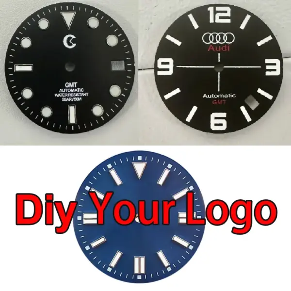 Customizable Watch Dials with Logo Options