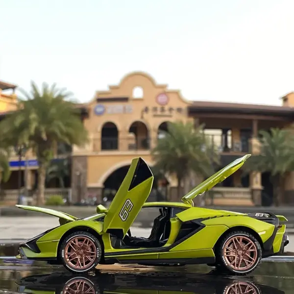 1:32 Lamborghini SIAN Diecast Model Car - Image 6
