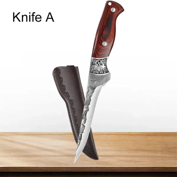 Handmade Stainless Steel Bone Cleaver Knife - Image 9