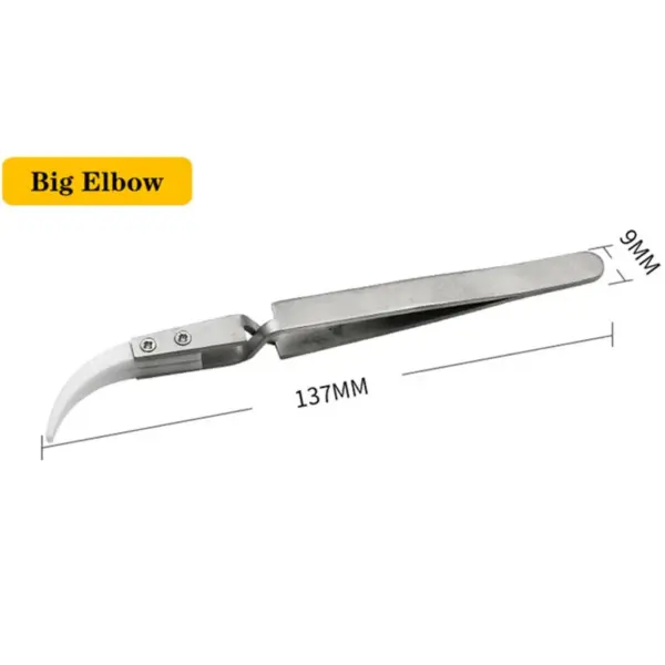 Precision Ceramic Tweezers Set 3-Piece - Image 9