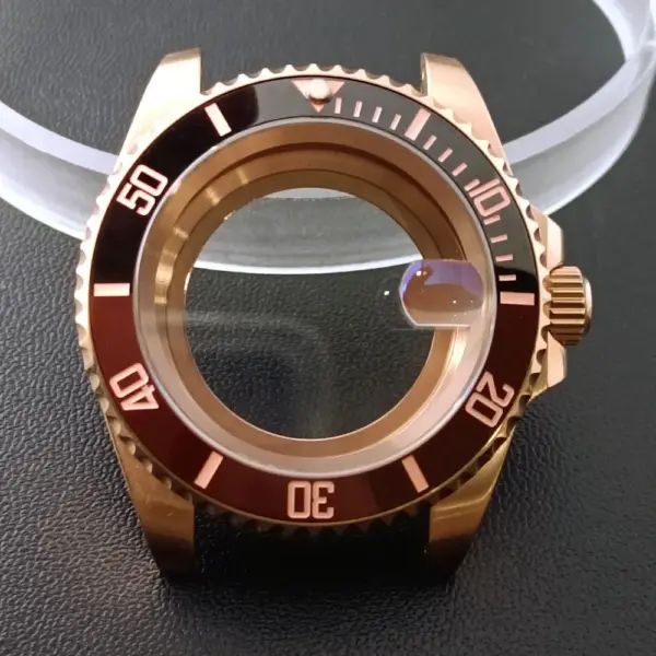 Stainless Steel GMT Watch Case for NH35 Movement - Image 14