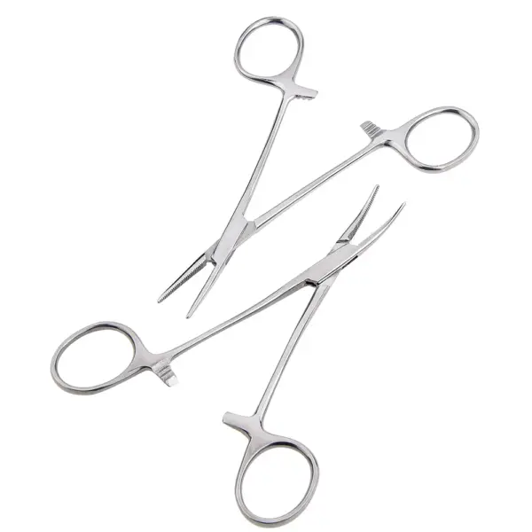 Stainless Steel Hemostatic Forceps Set 12.5-18cm - Image 2