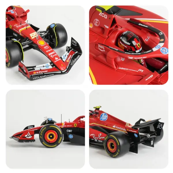 2024 Ferrari SF24 1:18 Diecast Model Car - Image 4