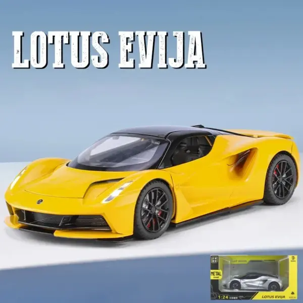 1:24 Lotus Evija Die Cast Toy Car Model - Image 12