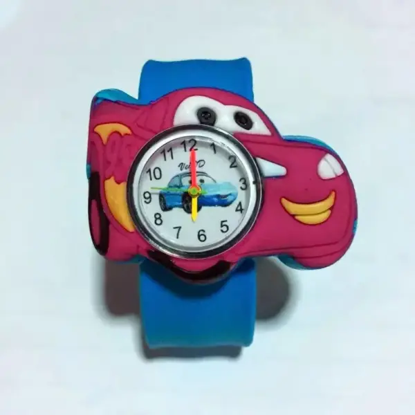Disney Cartoon Car Digital Watch for Kids - Image 15