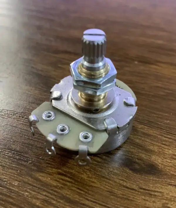Alpha Brass Shaft Potentiometer for Guitars - Image 3