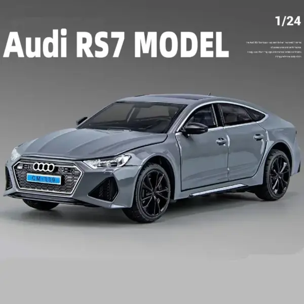 1:24 Audi RS7 Sportback Diecast Model Car - Image 8