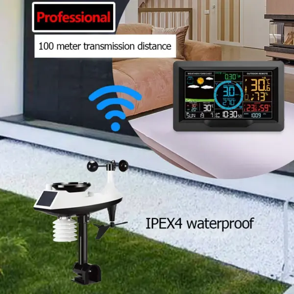 Professional Wireless Weather Station with Outdoor Sensor - Image 3