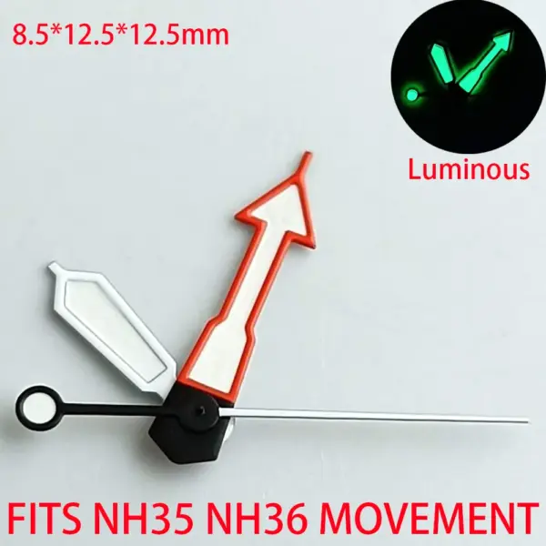 NH35 NH36 Watch Hands Green Luminous Set - Image 9