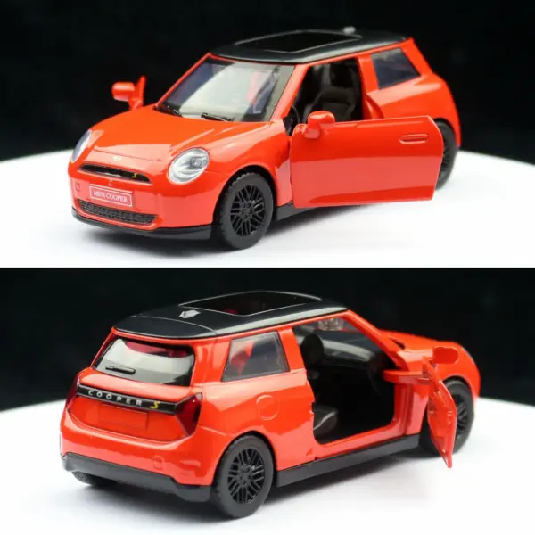 1:34 Scale Mini Cooper Diecast Model Car - Image 3