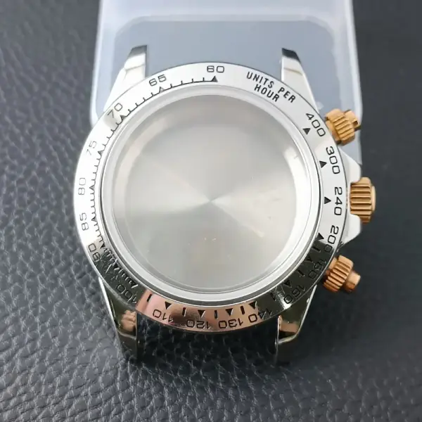 39.3mm Stainless Steel Watch Case for VK63 - Image 50