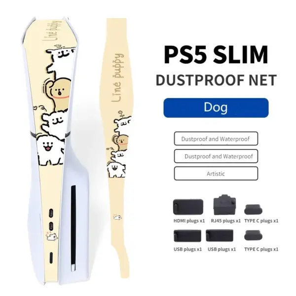 PS5 Slim Dust Cover Mesh Protective Net - Image 21