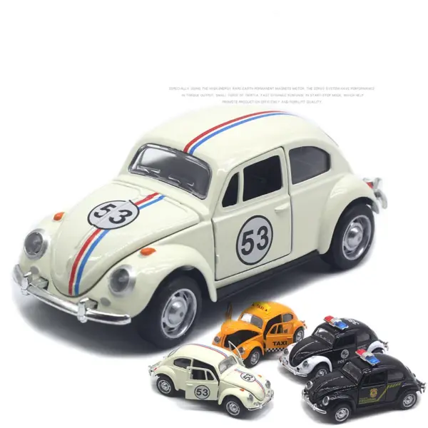 1:32 Volkswagen Beetle Metal Diecast Model - Image 3