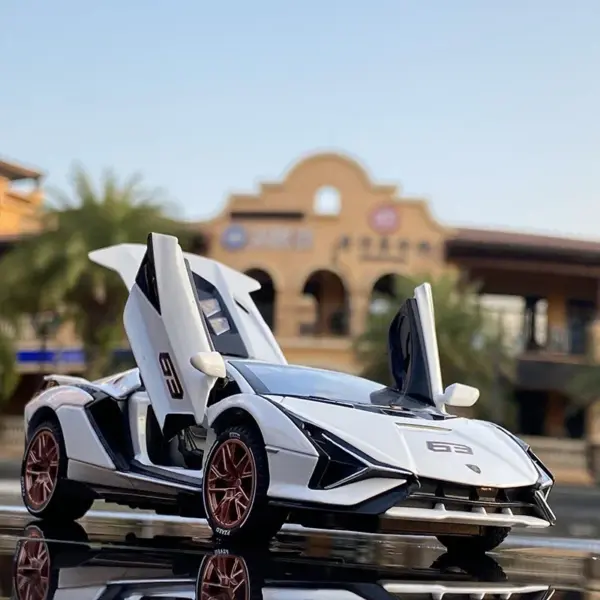 1:32 Lamborghini SIAN Diecast Model Car - Image 3