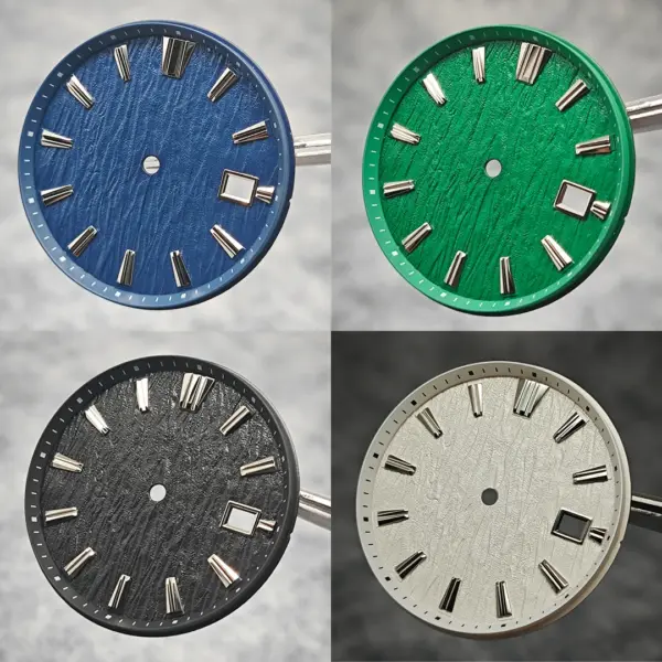 33.5mm White Birch Watch Dial for NH35/NH36