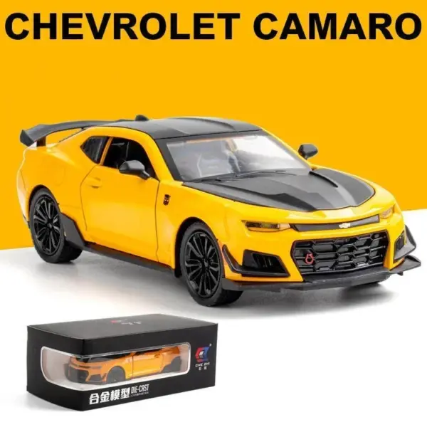 1:24 Chevrolet Camaro Diecast Sports Car Model - Image 8