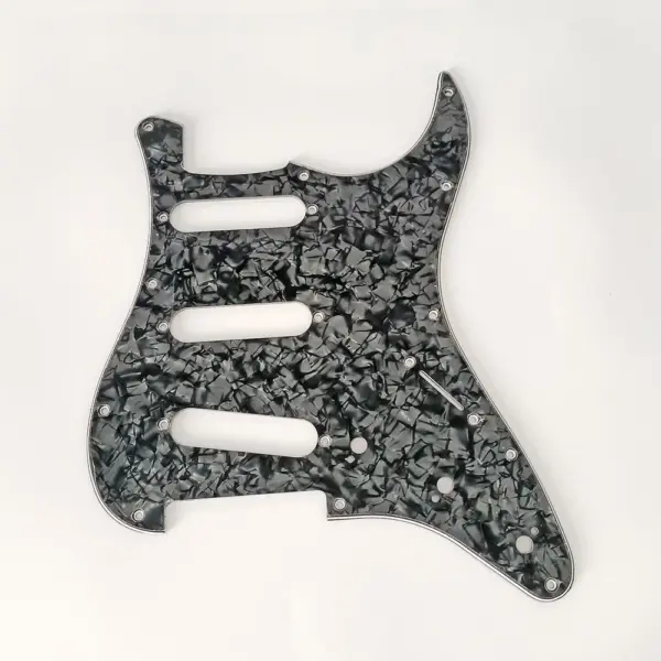 11 Hole Stratocaster Guitar Pickguard 3 Ply - Image 13