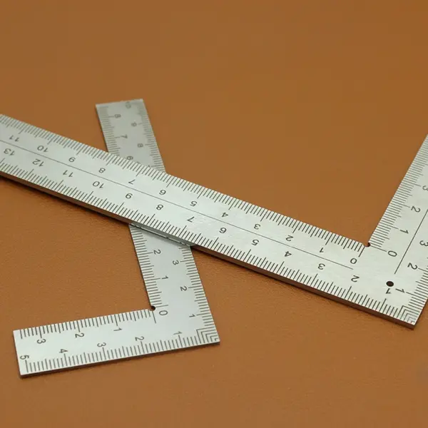 Stainless Steel L Square Ruler for Woodworking - Image 2