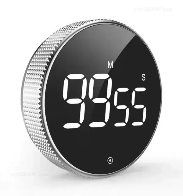 Digital Rotary Kitchen Timer with LED Display - Image 8