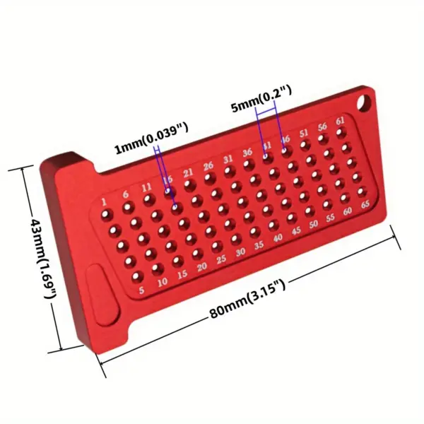 Woodworking Scribe Ruler for Accurate Marking - Image 8